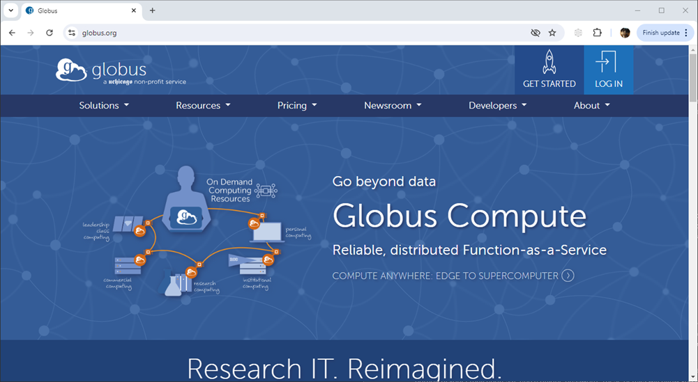 Globus Home Page